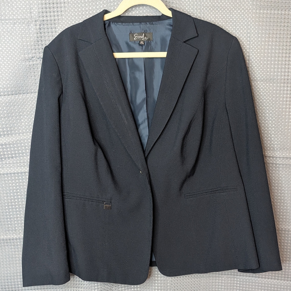 Elegant Black Blazer by Emily...